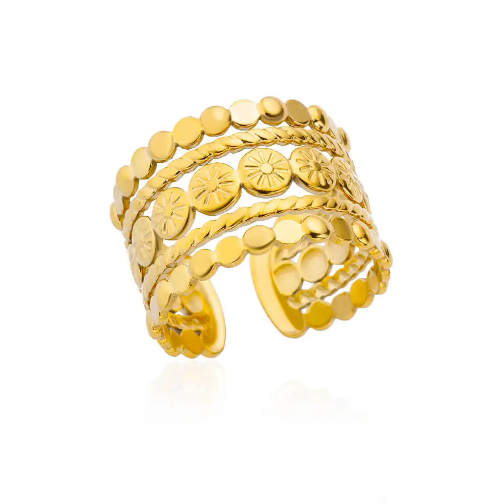 Anello Geometrico Regolabile modello 10