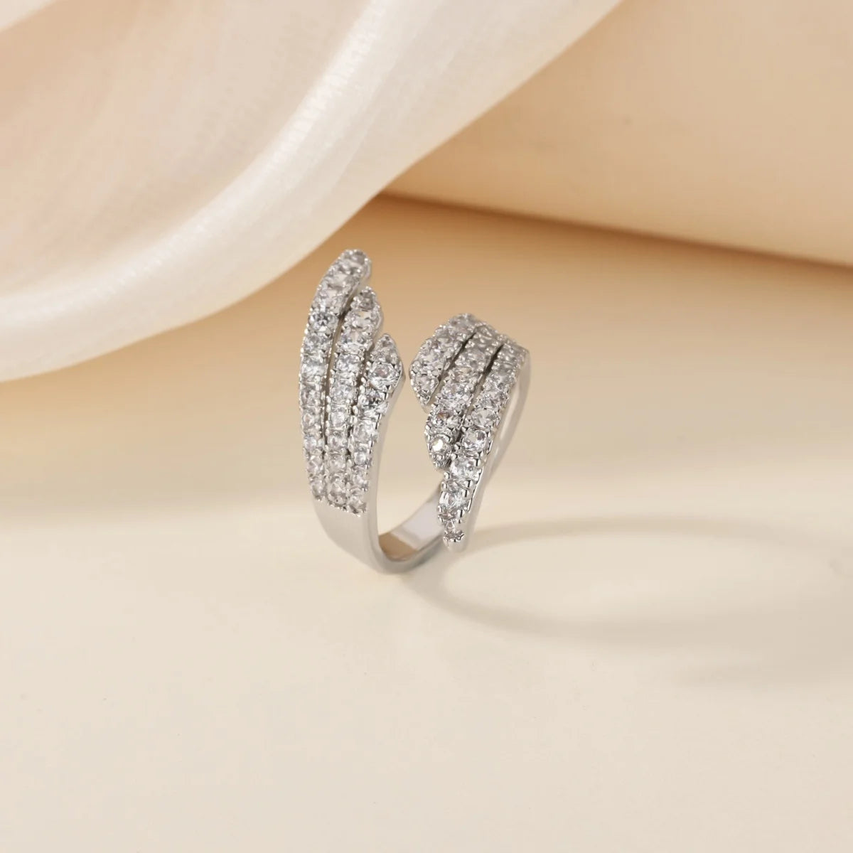 Anello Doppia Punta argento