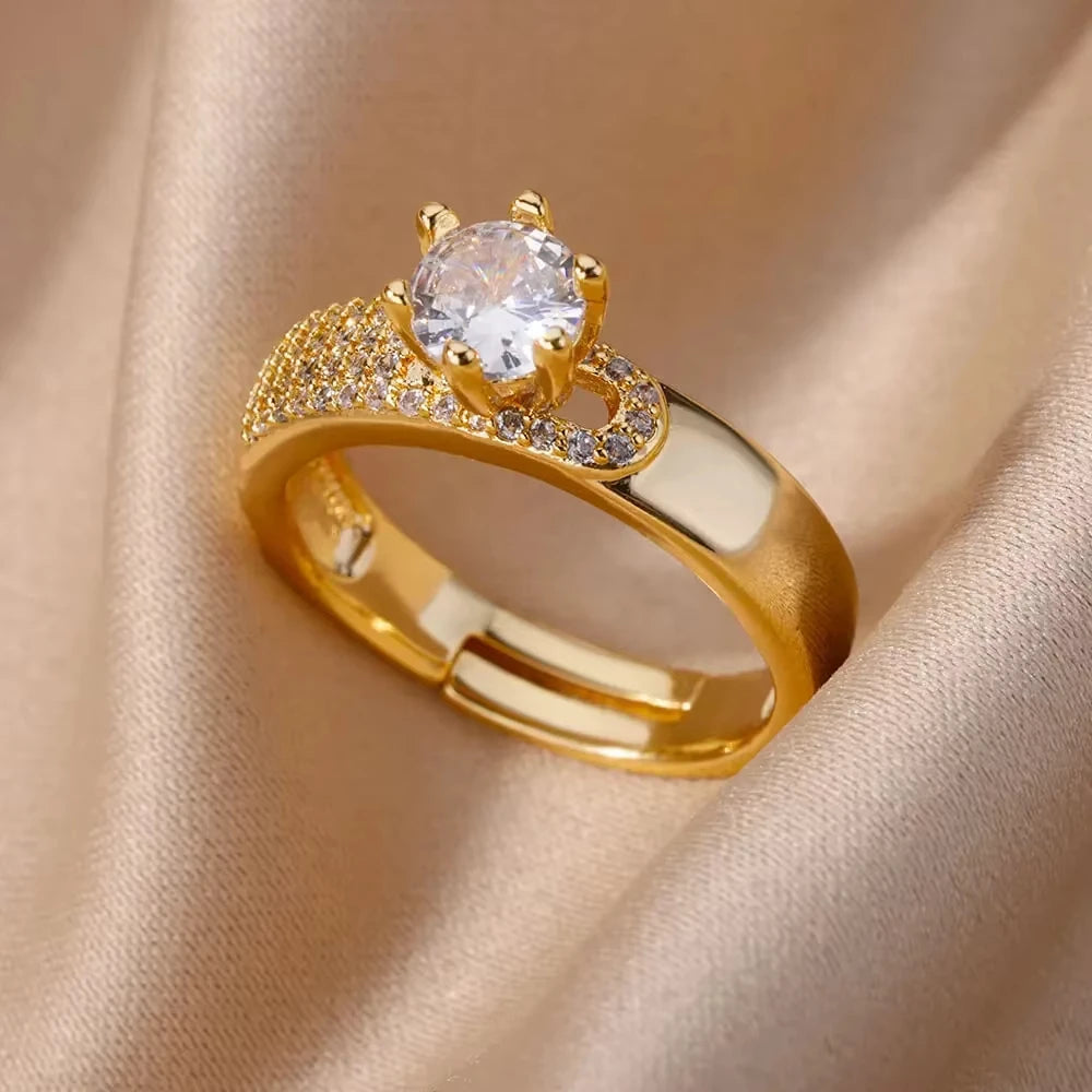 Anello modello Solitario