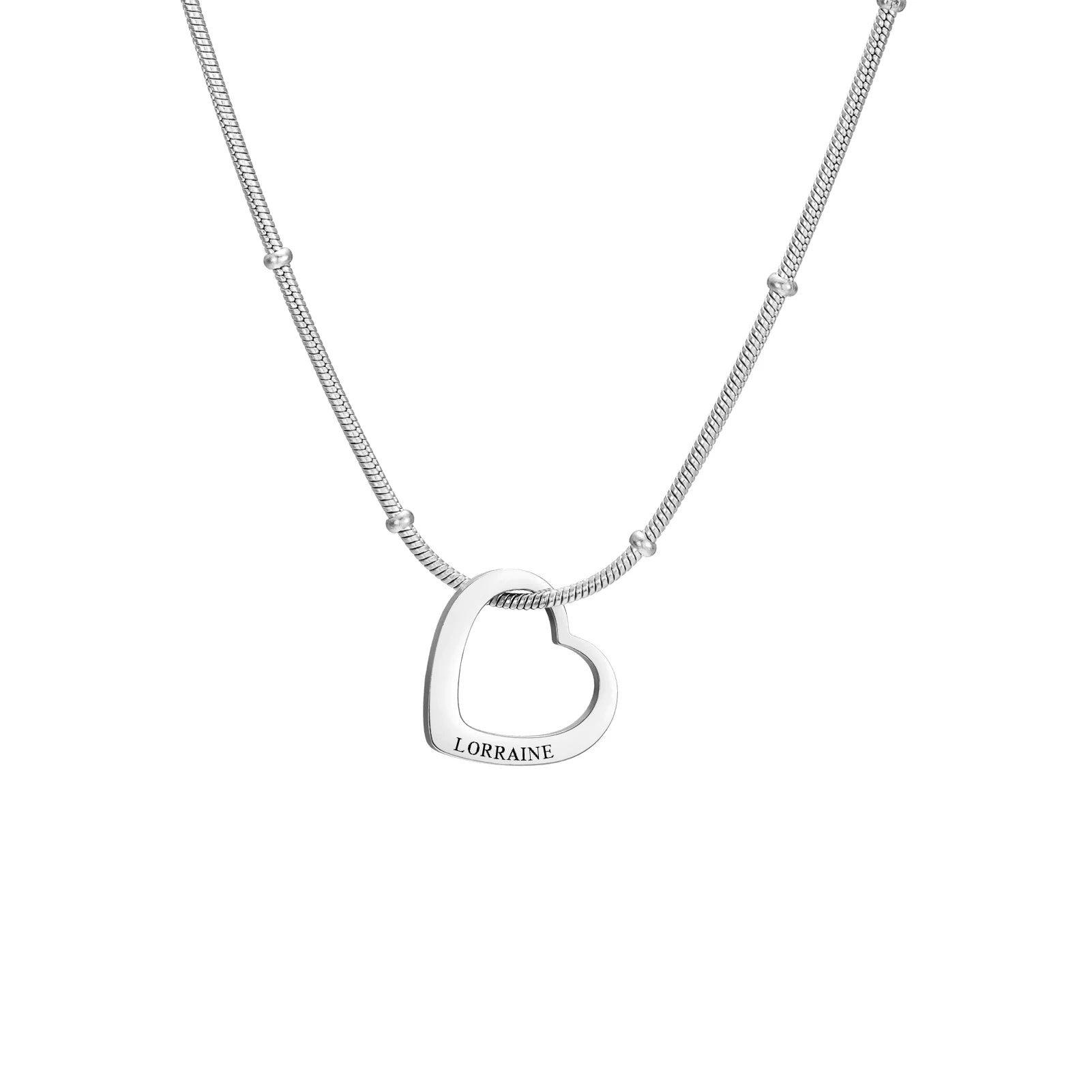 Collana con un cuore