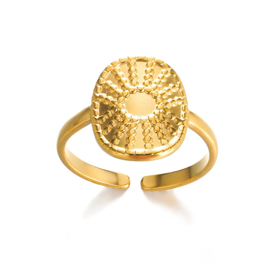 Anello Geometrico Regolabile modello 18