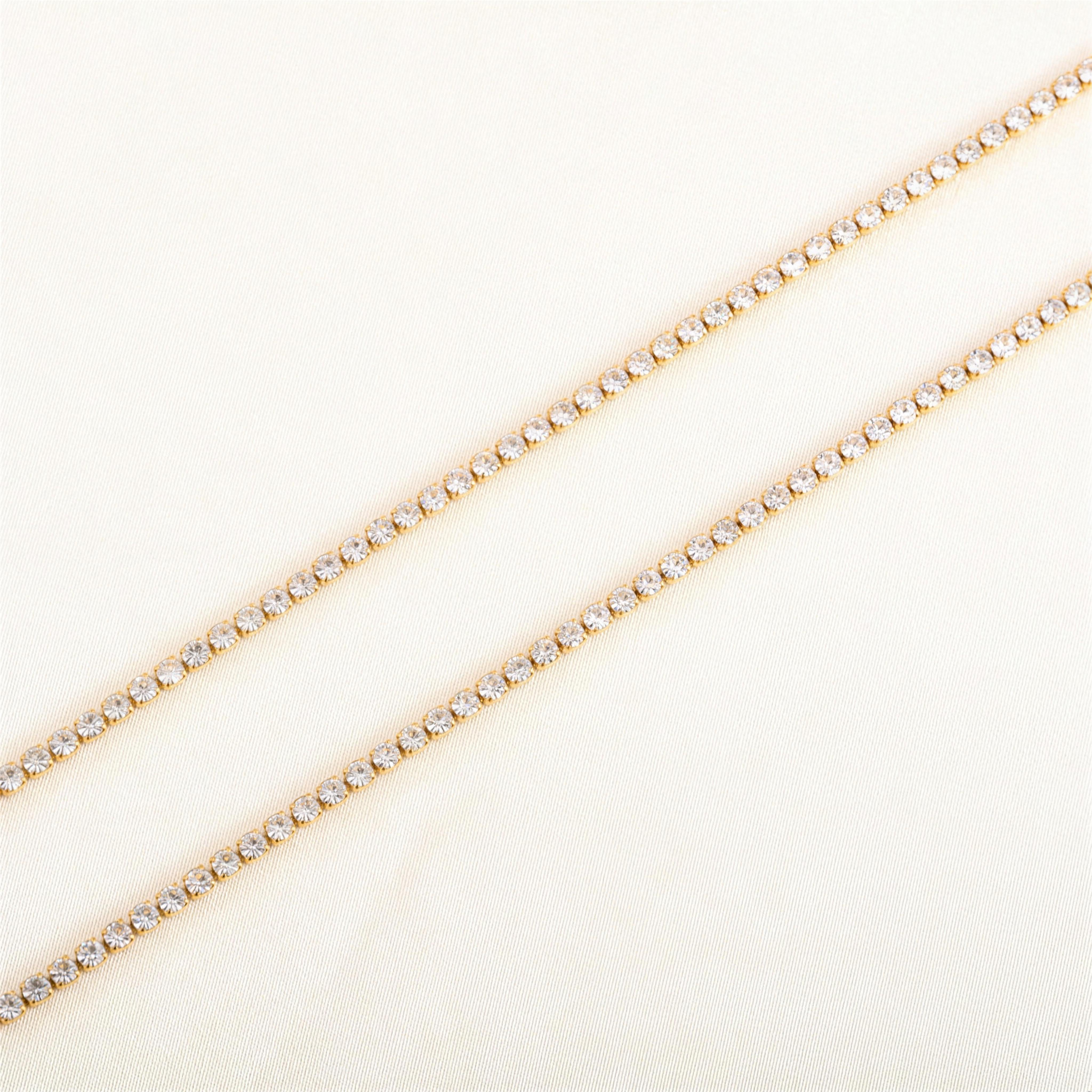 Collana Tennis oro