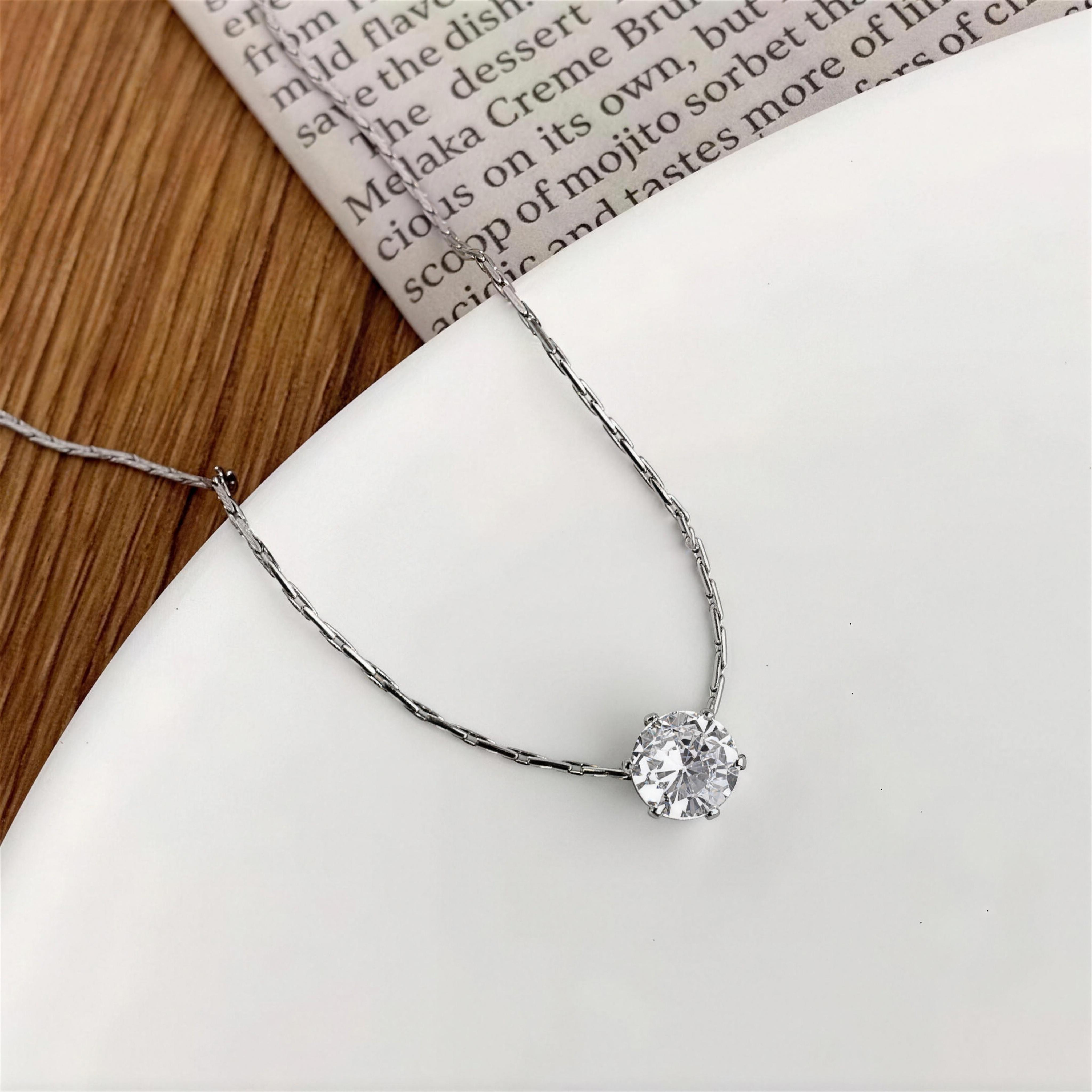 Collana Goccia di Luce argento