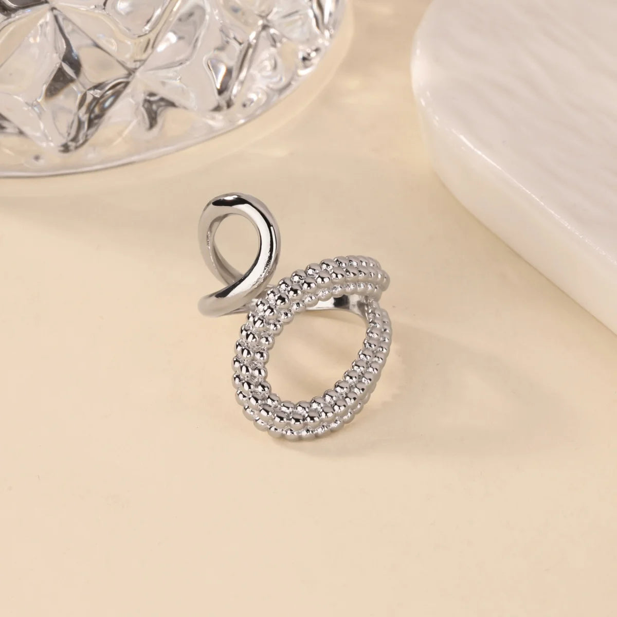 Anello Goccia argento