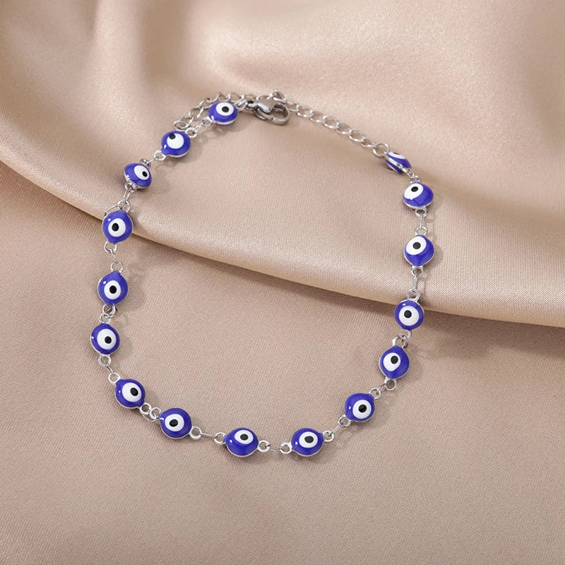 Cavigliera modello Occhio Greco Blu