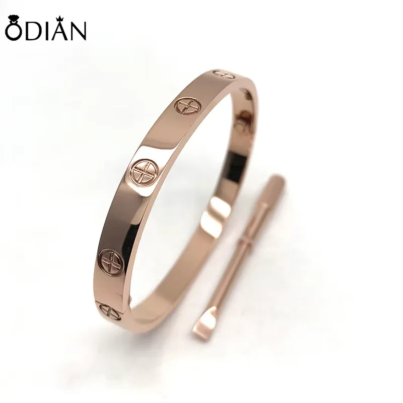 Bracciale a Croce oro rosa