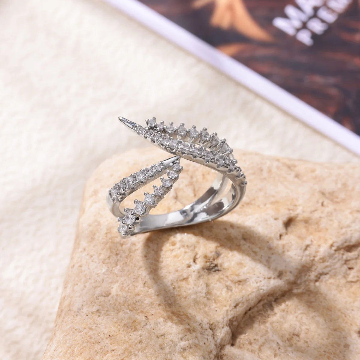Anello Doppia Onda argento