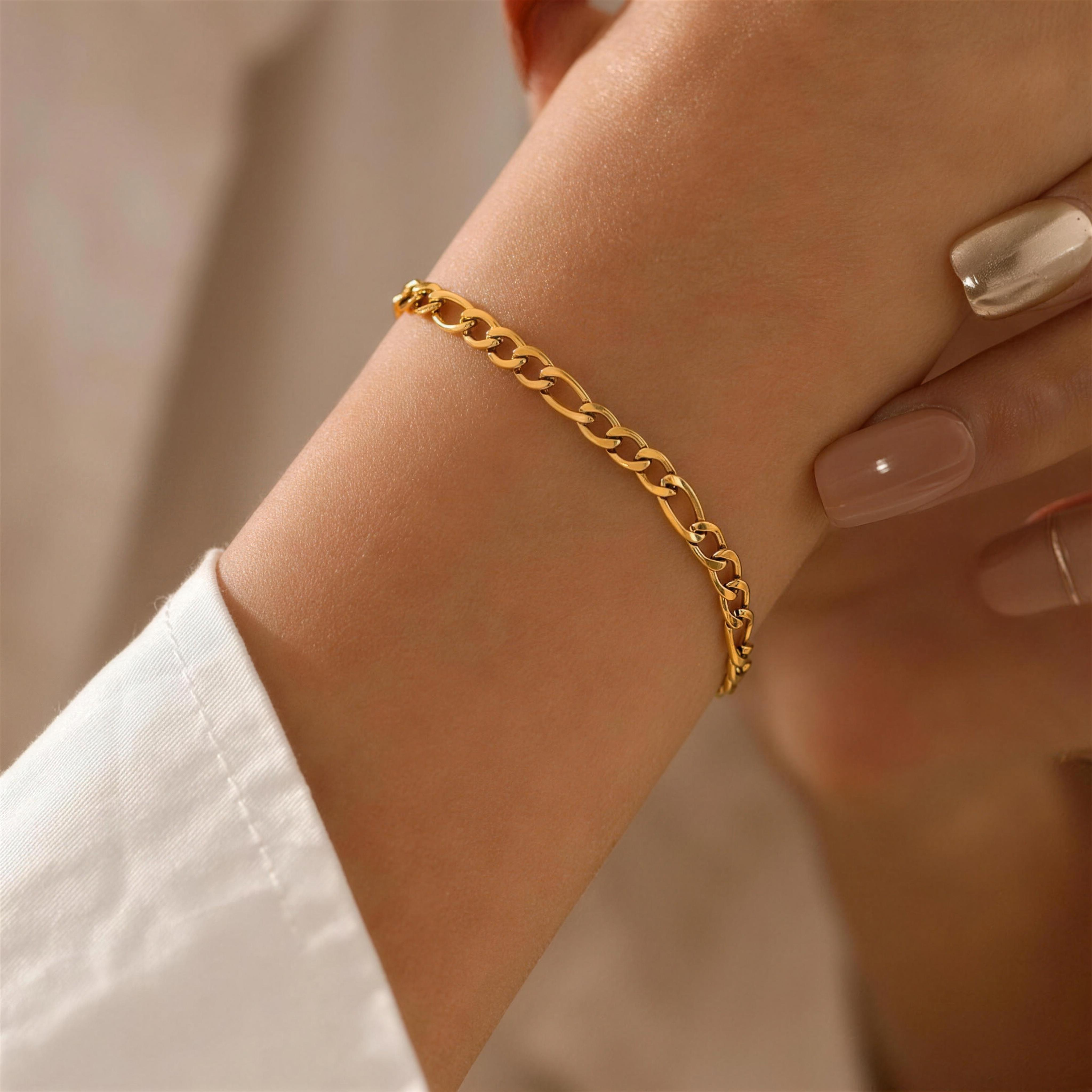 Bracciale Chain indossato al polso